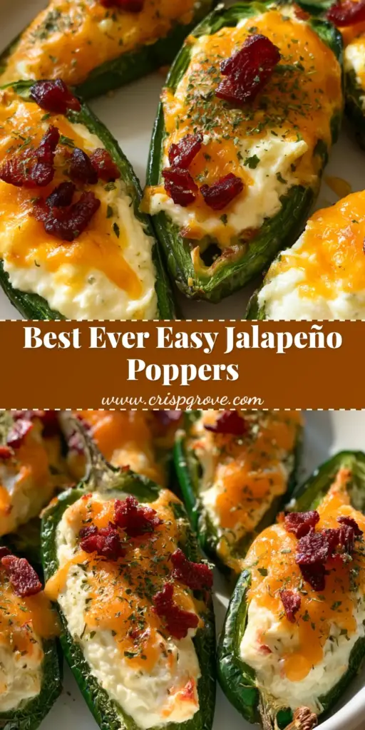 Jalapeño Poppers: The Ultimate Cheesy Bacon Party Appetizer 4 A smartphone photo of a white ceramic plate filled with baked Jalapeño Poppers, featuring blistered skin, melted orange cheddar, and dark red bacon crumbles.